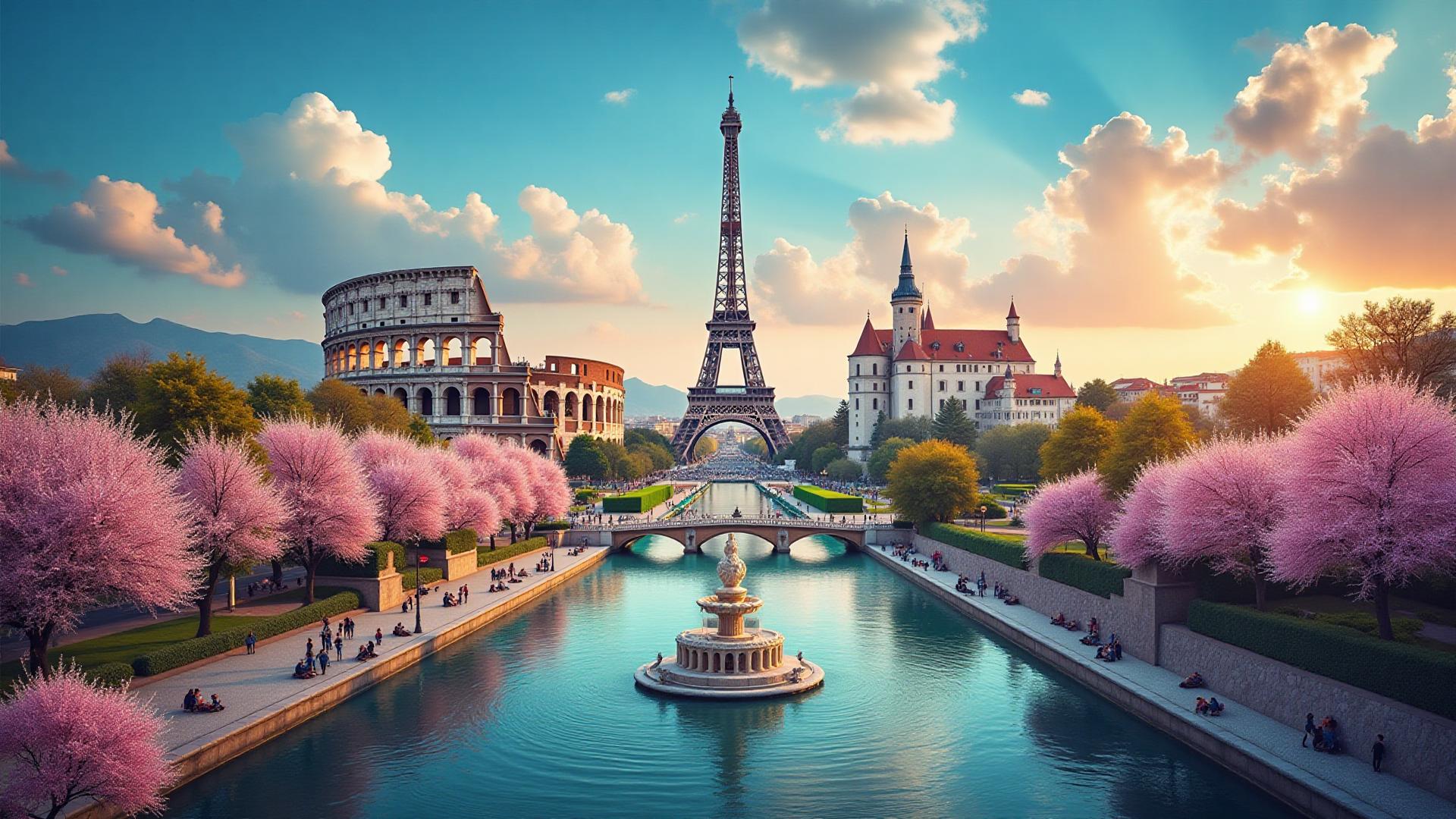 European landmarks